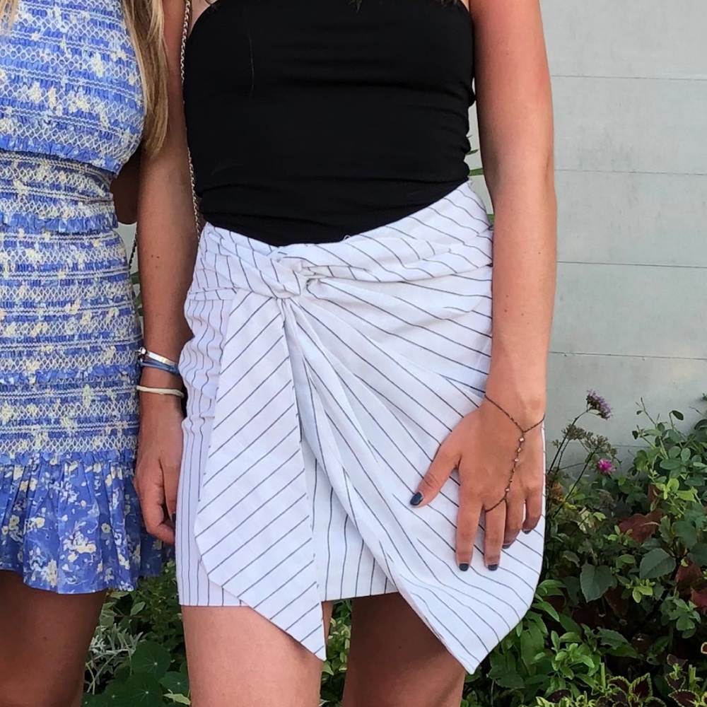 Striped skirt